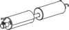 DINEX 36327 Middle Silencer